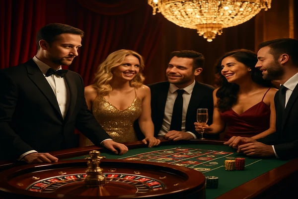 kg99999 লাইভ টেবিল-ভিত্তিক গেমিং পরিবেশে একজন সঞ্চালকের