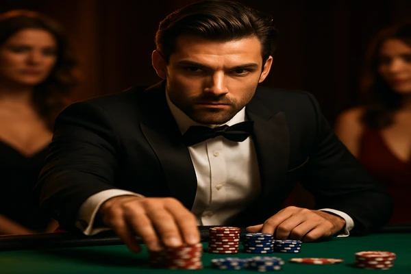 একজন নারী ল্যাপটপে অনলাইন গেম উপভোগ করছেন, চারদিকে kg99999 ব্র্যান্ড-গেমিং প্ল্যাটফর্মের উজ্জ্বল পরিবেশ ছড়িয়ে আছে