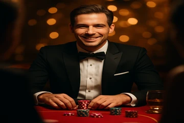 আলোকিত খেলার চক্র ও প্ল্যাটফর্ম-চিপসের দৃশ্য, যা লাইভ খেলার উত্তেজনা তুলে ধরে